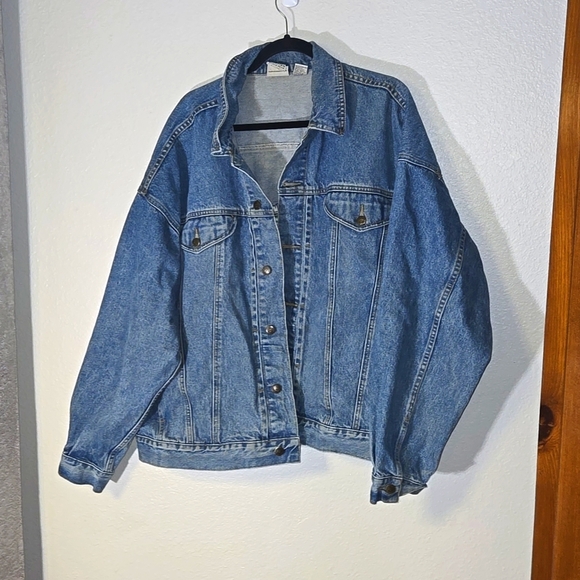 Vintage 1995 Marvin the Martian Jean Jacket size 2XL - Picture 2 of 8